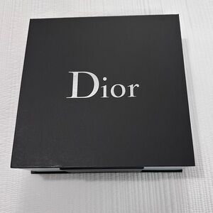 Dior Black magnetic Box with White Logo .